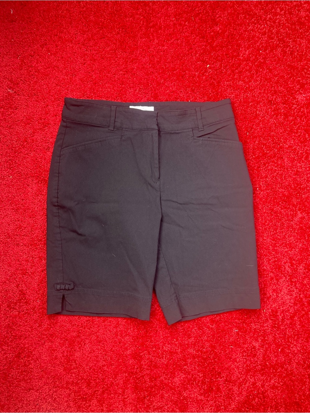 Coral Bay Black Bermuda Shorts Women’s Size 10